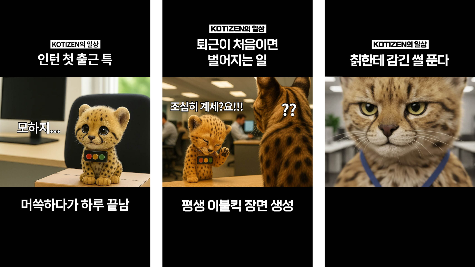 <h5>Results</h5>
- 대국민 공모전 : 공모전별 특성에 맞는 광고 유형을 집행하여 링크 클릭률과 노출 효과를 높이고, 출품 수 확대에 기여<br />
- 국민 생활과 밀접한 콘텐츠 발행으로 높은 평균 참여율과 조회 수를 달성했으며, AI 숏폼 ‘KOTIZEN의 일상’을 통해 1020세대 유입을 확대하고 전 세대를 아우르는 채널로 성장<br />